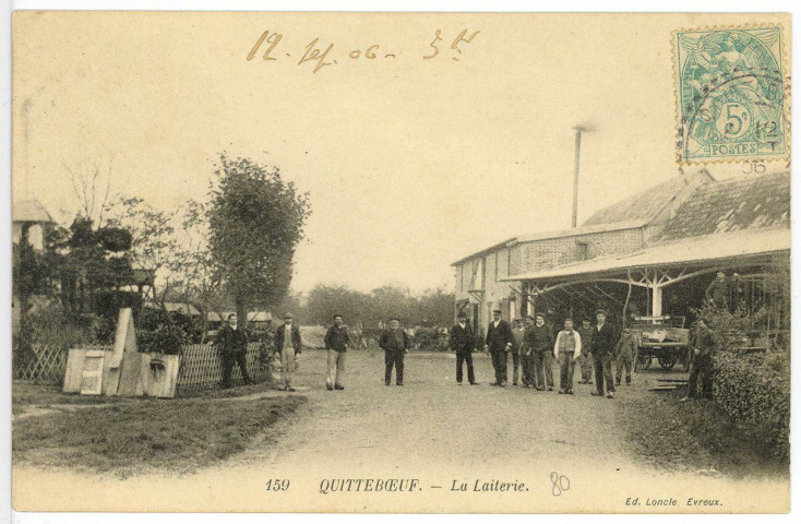 Quittebeuf. La Laiterie.