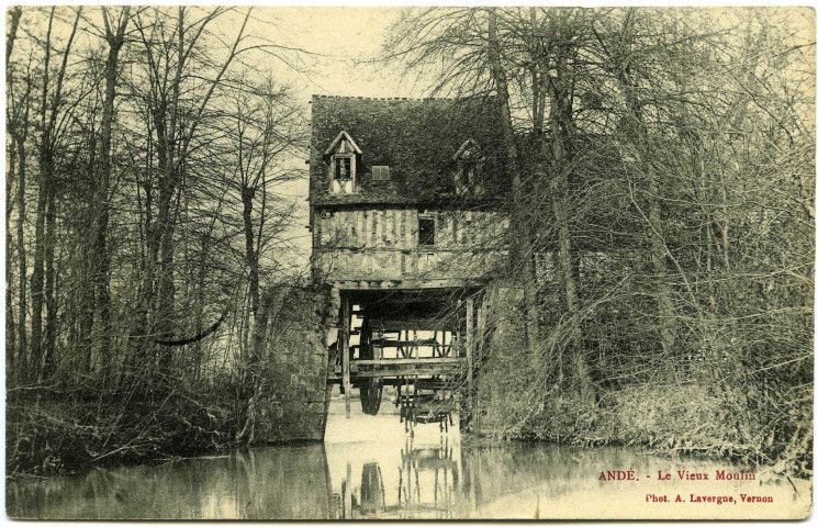 Andé. Le Vieux Moulin.