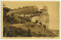 Roquette (La). Route de St-Pierre-du-Vauvray aux Andelys. - La Roque. - La Roche à Tête d'homme.