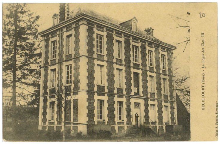 Heudicourt. Le Logis des Clos. III.