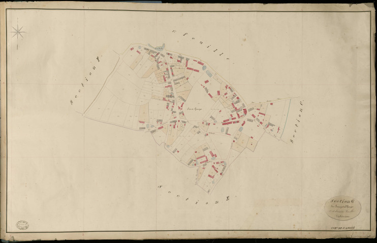 Saint-André-de-l'Eure. Section G _ du Bourg et de St Georges _ 2e et dernière Feuille