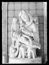 Statue de Vierge à l'enfant de l'église de Forêt-la-Folie (Eure).