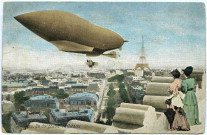 Divers. Un Dirigeable militaire.
