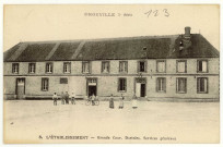 Caillouet-Orgeville. L'établissement-Grande Cour, Dortoirs, Services généraux.