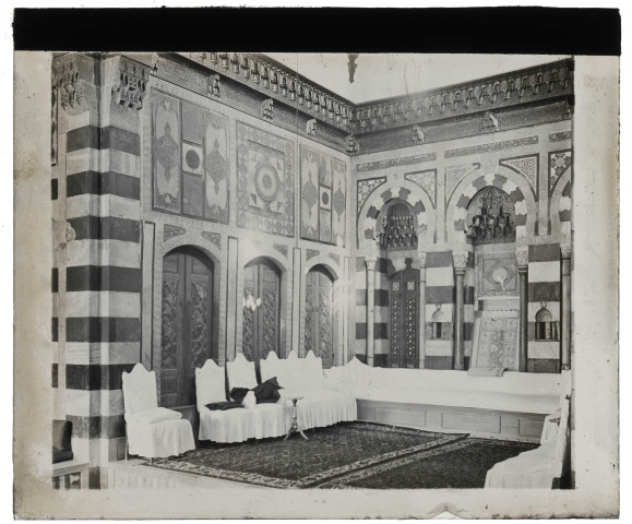 Intérieur d'une mosquée.