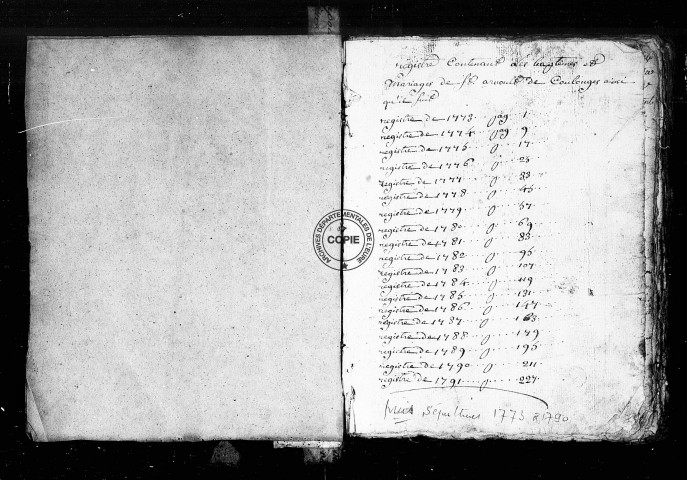 BMS (1773-1792)
