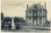 Collandres-Quincarnon. La Mairie et le Monument.