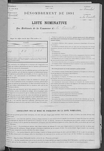 CROISILLE(LA) 1891