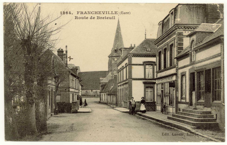 Francheville. Route de Breteuil.