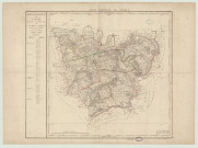 Carte du département de l'Eure décrété le 1e février 1790 par l'Assemblée Nationale