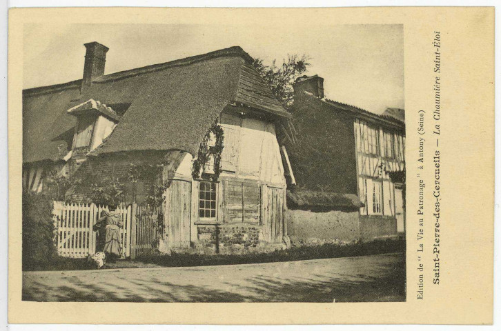 Saint-Pierre-des-Cerceuils. La chaumière Saint-Eloi.