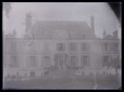 Façade du château d'Orgeville (Eure).