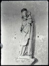 Statue de Vierge à l'enfant de l'église de Fontenay (Eure).