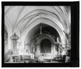 Église de Sacquenville (Eure), chœur.