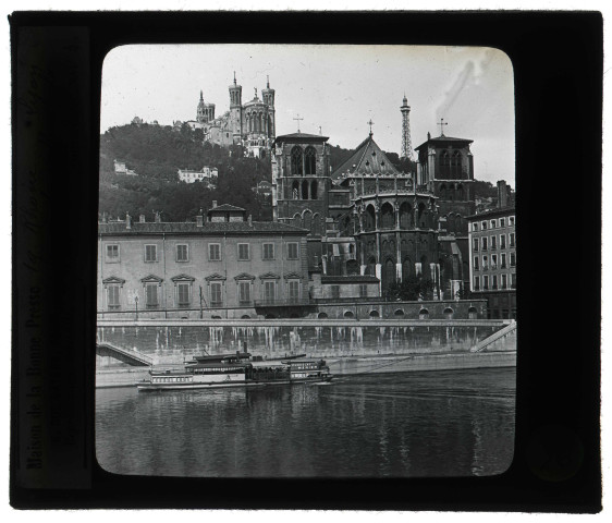 Cathédrale Saint-Jean de Lyon (Rhône), chevet.
