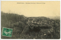 Rugles. Monuments historiques - Dolmen de la Forge.