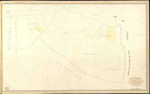 Minières (Les). Section B _ du Coudray _ 2e et dernière Feuille