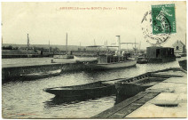Amfreville-sous-les-Monts. L'Ecluse.