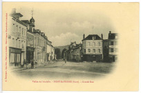 Pont-Saint-Pierre. Vallée de l'Andelle. - Pont-St-Pierre (Eure). - Grande Rue.