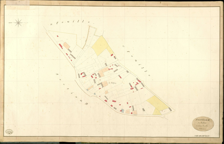 Reuilly. Section A _ du Boshion _ 2e de 4 Feuilles