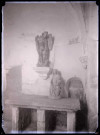 Église du Tilleul-Lambert (Eure), statue de Vierge à l'enfant.