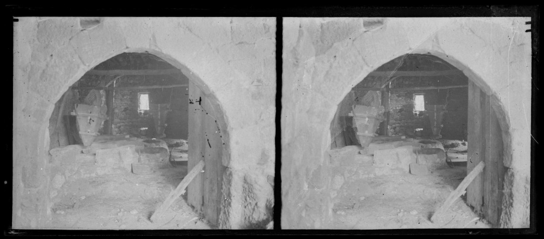 Intérieur d'un atelier.