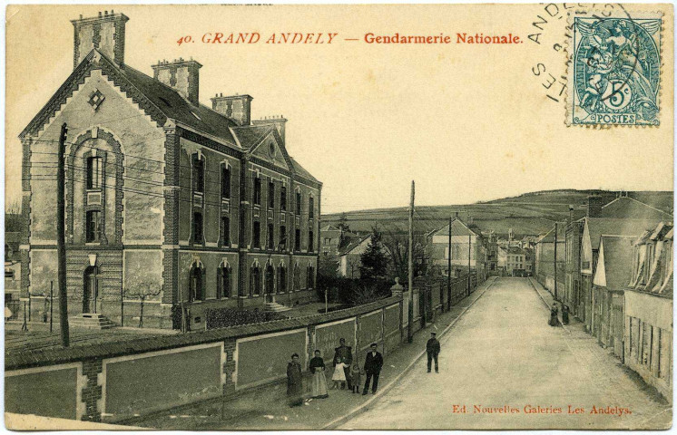 Andelys (Les). Petit Andelys - Quai Grimoult -Les bords de la seine.