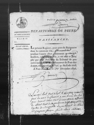 NMD (1807-1822)