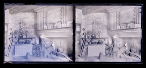 Intérieur d'une habitation traditionnelle italienne.