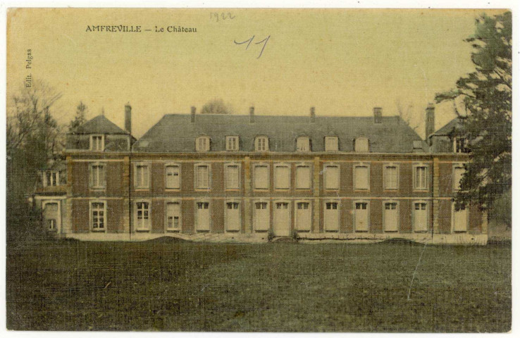 Amfreville-la-Campagne. Le Château.