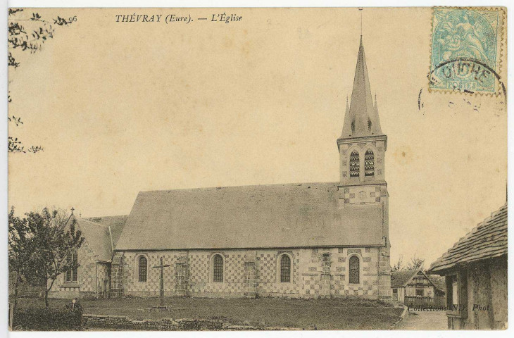 Thevray. L'Eglise.