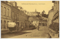 Saint-Pierre-du-Vauvray. Rue principale.