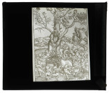 Gravure de Lucas Cranach « La Sainte Famille et la Ronde des Anges ».