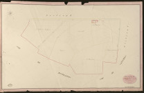 Villers-en-Vexin. Section D _ du Chemin de Villiers aux Andelys _ Feuille Unique