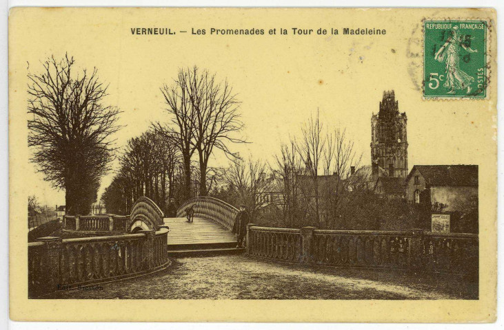 Verneuil-sur-Avre. Les promenades de la Tour Saint-Jean.
