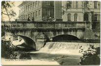 Fleury-sur-Andelle. Grande Rue, Pont et Déversoir.