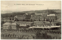 Evreux-Ville. Navarre : Asile Départemental - Vue Panoramique.