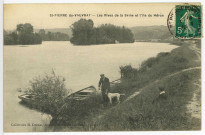 Saint-Pierre-du-Vauvray. Les Rives de la Seine et l'Ile du Héron.