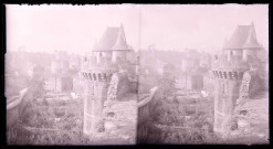 Remparts de Fougères (Ille-et-Vilaine).