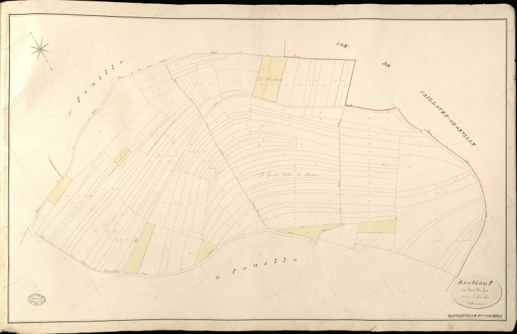 Martainville-du-Cormier. Section F _ du Bois Bercher _ 2e de 3 Feuilles