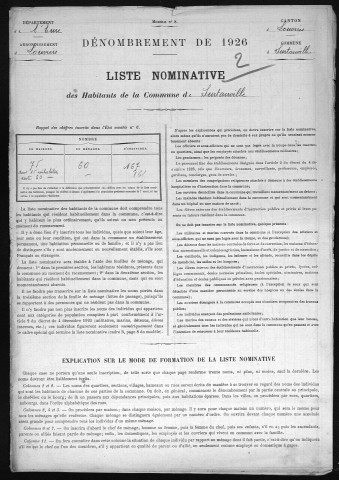 SURTAUVILLE 1926