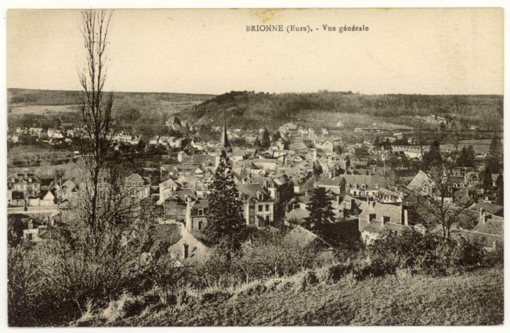 Brionne. Vue générale.