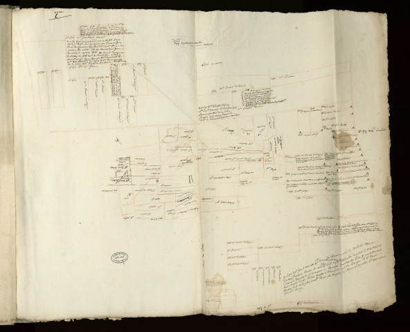 Guiseniers - Atlas des " plans terriers de la seigneurie de Guiseniers". *