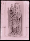 Statue de Vierge à l'enfant de l'église de Vatteville (Eure).