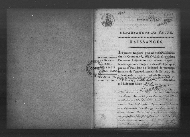NMD (1813-1830)