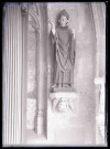 Statue de Saint-Romain de l'église de Guiry-en-Vexin (Val-d'Oise).