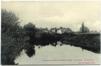 Damps (Les). Environs de Pont-de-l'Arche. - Les Damps. - Le Petit Bras.