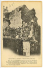 Quillebeuf-sur-Seine. Ruines de la Maison Royale, XVe siècle.