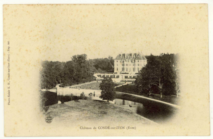 Condé-sur-Iton. Château de Condé-sur-Iton.