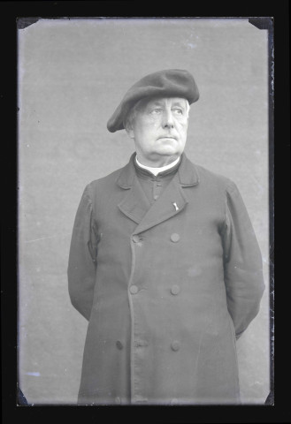 Portrait de Gabriel Bretocq âgé.
